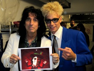Murray and Alice Cooper