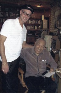 Murray and good friend 'Choreographer' Henry Le Tang (Gregeory Hines TAP Coach) at his studio in Las Live in Las Vegas.